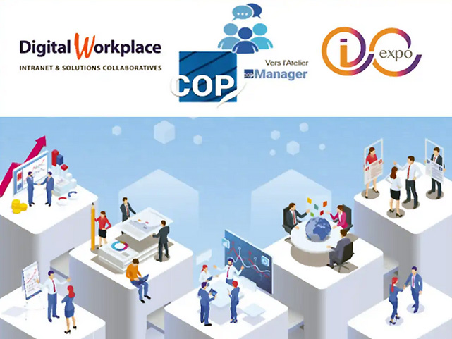CoP-Manager et IA au Service du KM - Digital Workplace et i-expo 2024